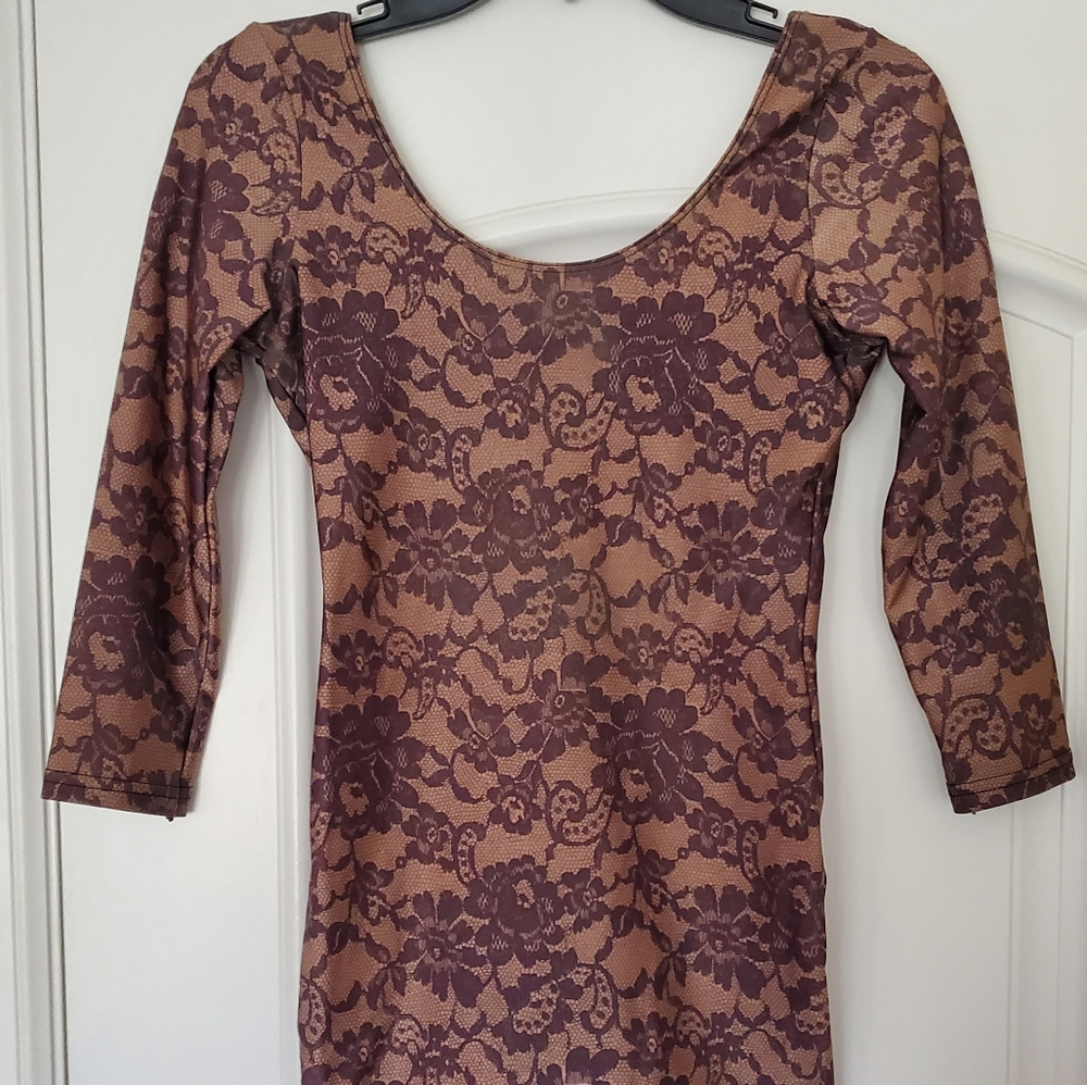 American Apparel Lace Design Dress
